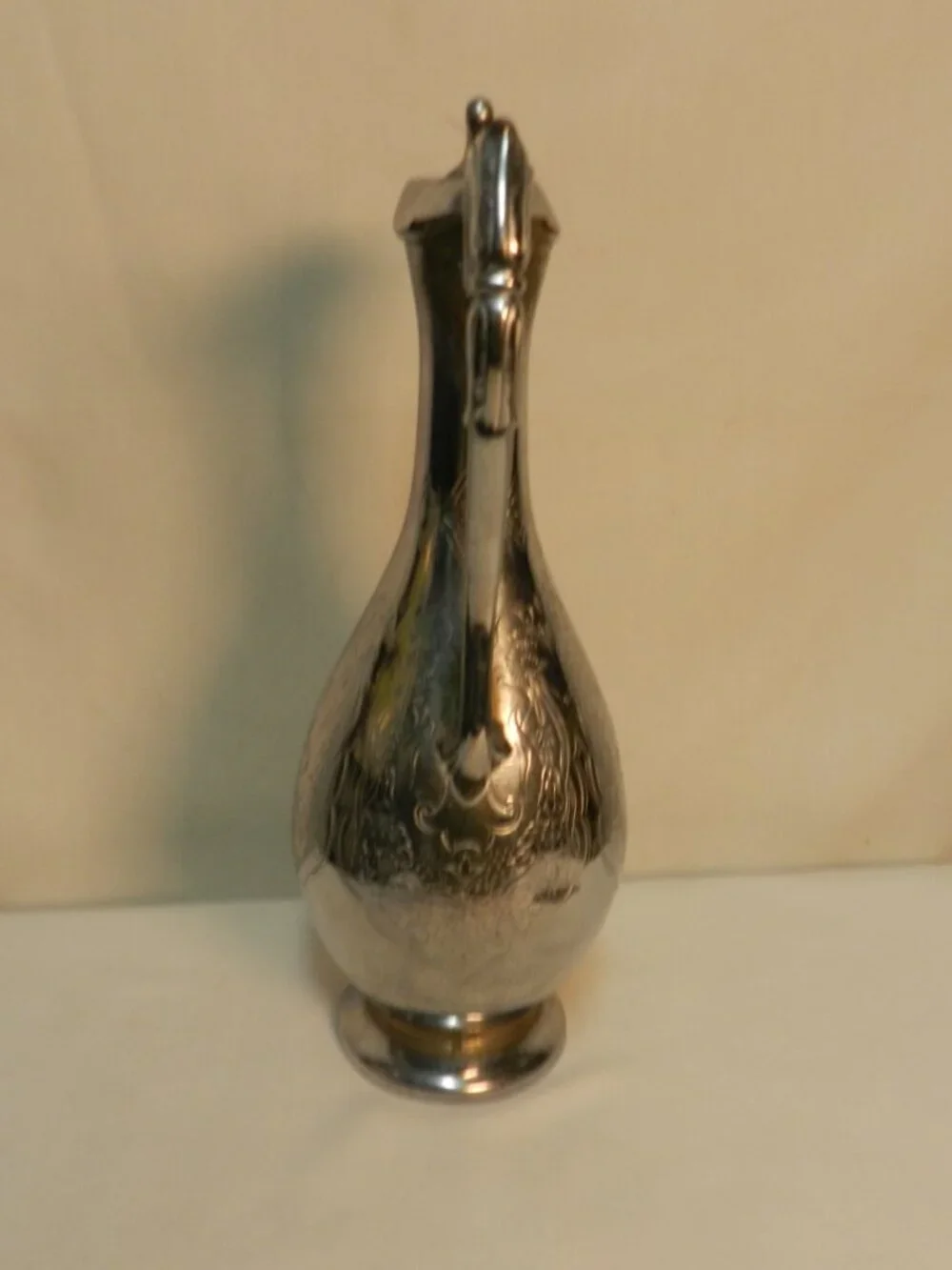 James Dixon & Sons EPBM 64 British Sheffield Silverplated Metal Antique Pitcher